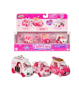 Shopkins - ShopKins Cutie Cars Automobily Autosłomiaki 3in1