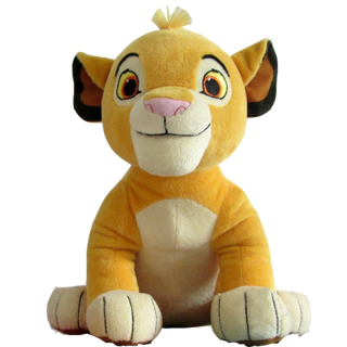 Leví kráľ - Simba King Lion Plush hračka Maskot 26 cm
