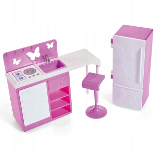 STEFFI bábika - Simba Kitchen Steffi Mebelki pre Doll Doplnky