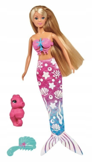 STEFFI bábika - Simba steffi bábika Magic Mermaid mení farbu