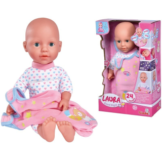 STEFFI bábika - Simba Laura Bábika s melódou 24 Zvuky 30 cm