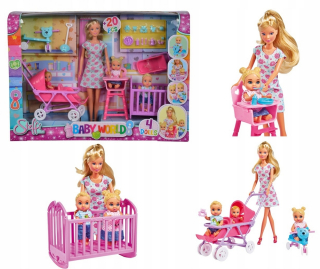 STEFFI bábika - Simba Doll Mom Steffi Detské izby Príslušenstvo