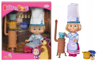 Máša a medveď - Simba Masha a medveď Doll Market v kuchyni Cook