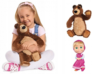 Máša a medveď - Simba Masha a medvedí maskota s 3-ročnou bábikou