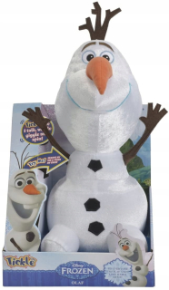 Elsa Frozen - Simba Olaf plyšový 40 cm s nemeckou zvukovou verziou