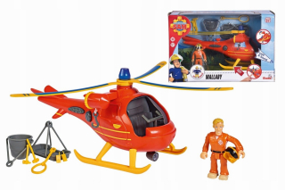 Požiarnik Sam  - Simba Firefighter Sam Helicopter Rescue Wallaby Daw