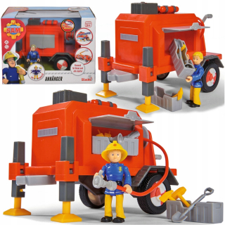 Požiarnik Sam  - Simba Firefighter Sam príves s vodným vrchom