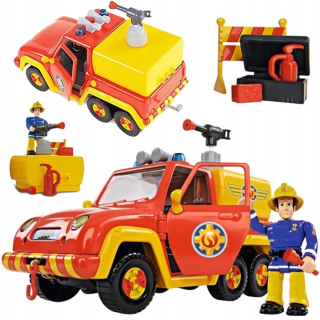 Požiarnik Sam  - Simba Fireman Sam Venus Fire Truck Vozidlo ELVIS