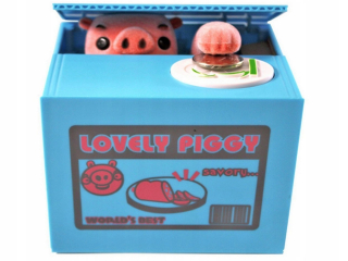STEFFI bábika - Piggy Bank On Battery Bathes Harvest Coins Promotion