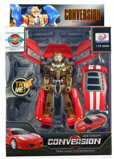 TRANSFORMERS - Skladateľný Robot Red Isere