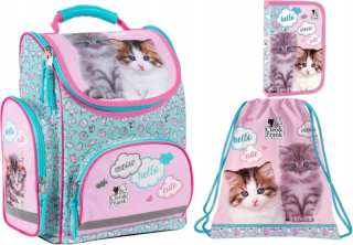 Aktovka školská taška - SADA TENISKOVÝCH TAŠIEK TORNISTER BAG