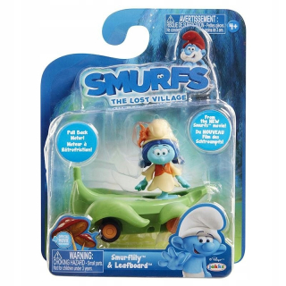 Šmolkovia - Smurfs Lolijka na skateboardovom vozidle s obrázkom