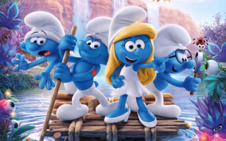 Šmolkovia - SMURFS WALL STEPER - plagát 110 cm K141