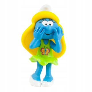 Šmolkovia - Smurfs Smurfet veľký figúrka 14 cm móda zelená