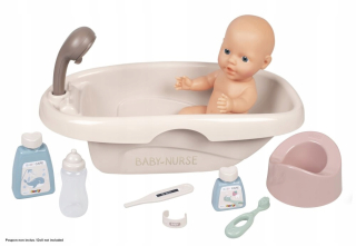 Sada starostlivosti o bábiku - Smoby Baby Baby Baby Nurse 8 AKC Doll