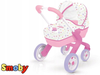 Pepa Pig - SMOBY kočík pre bábiku hlboký pop kočík prasa pepp