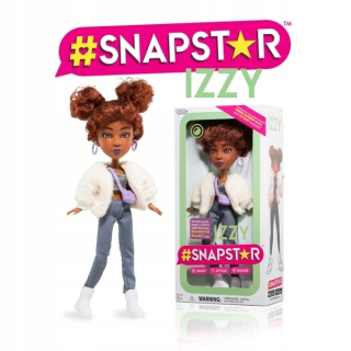 SnapStar Bábiky - #Snapstar Izzy bábika s príslušenstvom