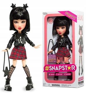 SnapStar Bábiky - Snapstar Yuki bábika s mobilnou aplikáciou