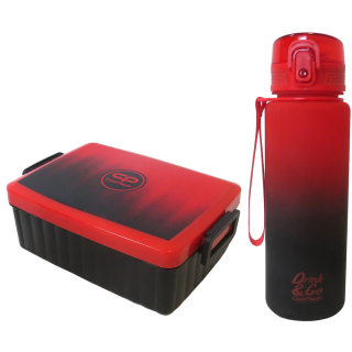 Raňajky + Bidon Gradient Cranberry, Coolpack