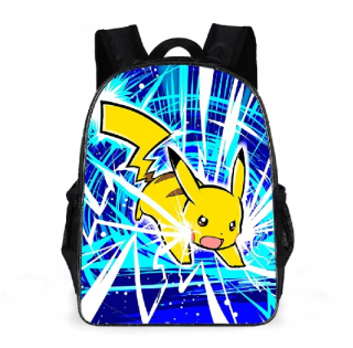 Školský batoh - Solid Two -Chamber School Batoh Pokemon Go.
