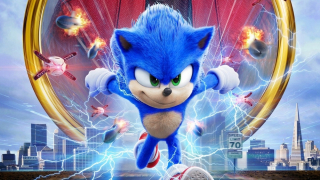 SONIC hračky - Sonic Stena nálepka - plagát 120 cm K138