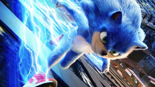 SONIC hračky - Sonic Stena nálepka - plagát 60 cm K155