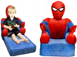 SPIDERMAN - Spider Baby Blue Cuddly Maskot Baby