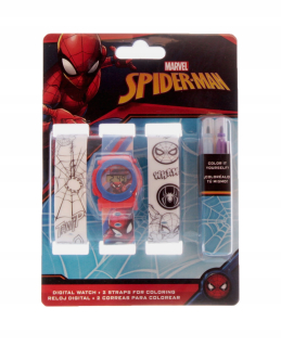 SPIDERMAN - Spider-Man Watch Farbenie Popruh Licencia