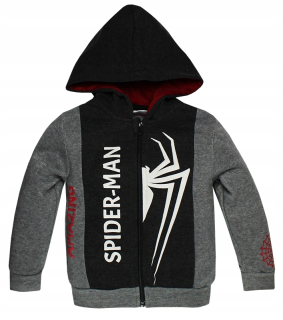 SPIDERMAN - Spiderman Mikina Detská tepláky s kapucňou 116
