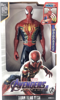 SPIDERMAN - Spiderman Big Sťahovanie Avengers Figurine + zvuk