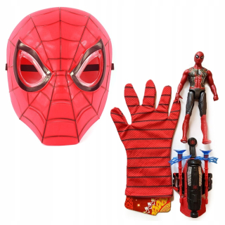 SPIDERMAN - Spiderman Figurine Glovak LED masku
