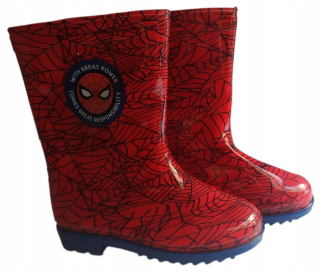 SPIDERMAN - Spiderman Galošhes Boys 'Marvel R33 / 34