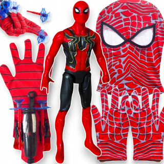 Spiderman FIGÚRKA RUKAVICA STRELA MASKA SADA