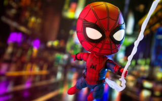 Nálepka na stenu SPIDERMAN - plagát (veľkosť 90 × 58 cm)