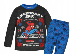 SPIDERMAN - Spiderman Pajamas Boyish Blouse nohavice 128