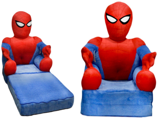 SPIDERMAN - Spiderman PofA Navy Seat Plush darček