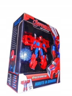 SPIDERMAN - Spiderman - Robot - TIR 2W1 Deformácia Superhrdina
