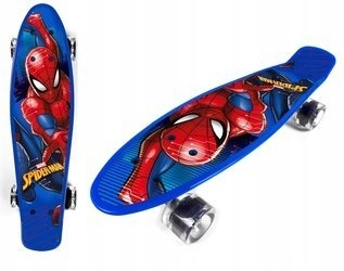 SPIDERMAN - Spiderman Spider Skateboard Board Flashle Deti