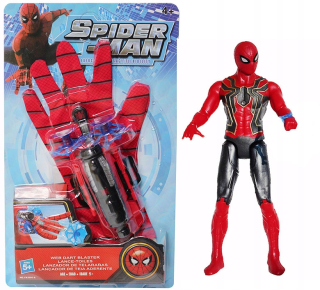 SPIDERMAN - Spiderman Strieľaná rukavice + Avengers Figurine