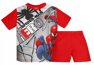 SPIDERMAN - Spiderman Detská súprava Tričká 128 Šortky