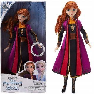 Elsa Frozen - Spievajúca bábika Anna Land of Ice Frozen 2 Disney