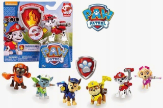 PAW Patrol - Spin PSI PATROL Action Obrázok s odznakom 16600/6