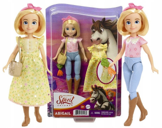 Spirit koník Mustang - Spirit Mustang Spirit Sloboda Doll Abigail GXF19