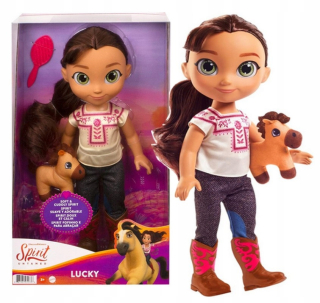 Spirit koník Mustang  - Spirit Mustang Spirit Sloboda Doll Lucky 36cm Kone