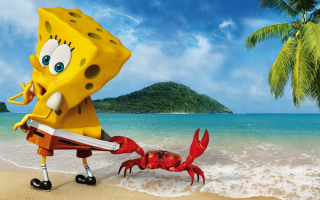 Spongebob - Spongebob !!! Extra Ultra HD 4K MATY! ! ! 60x40cm