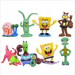 Spongebob - SpongeBob Figurines 8 ks