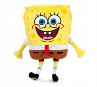 Spongebob - Spongebob Kanczastoporty / Pán Sponge Mascot 28cm