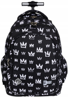 Školský batoh, taška - St.right School Bathpack Youth Black Crown