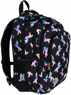 Školský batoh, taška - St.Right School Bathpack Rainbow Unicorns