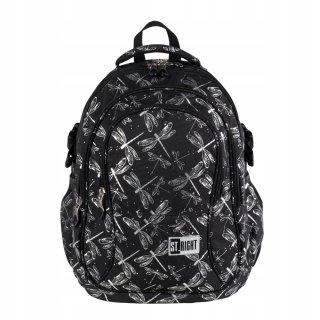 Aktovka školská taška - St.Right Backpack School Bag BP1 Black